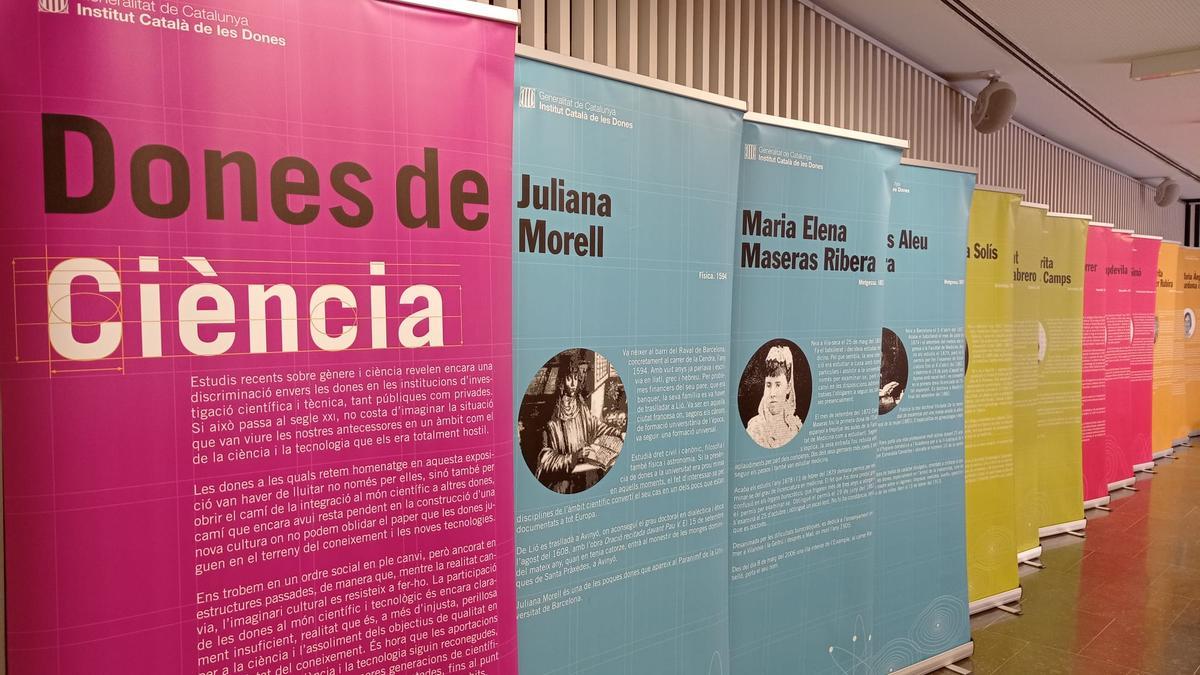 Imatge de la mostra &#039;Dones de Ciència&#039; que es pot veure a Solsona