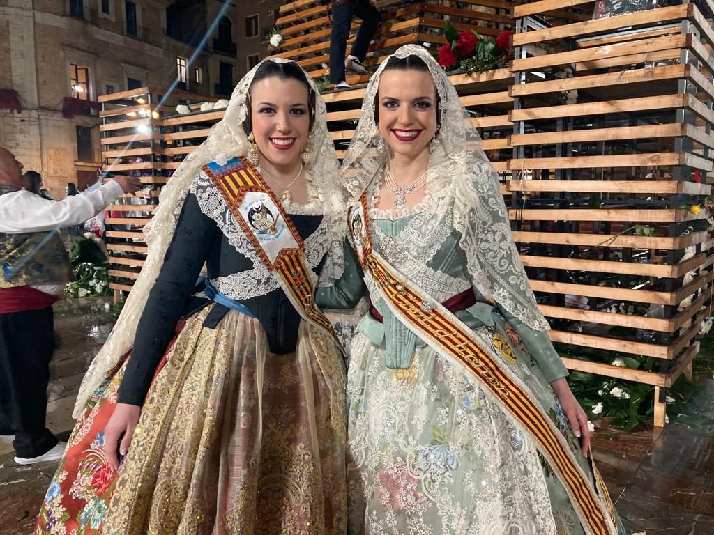 Galería de falleras ilustres en la Ofrenda de las Fallas 2022