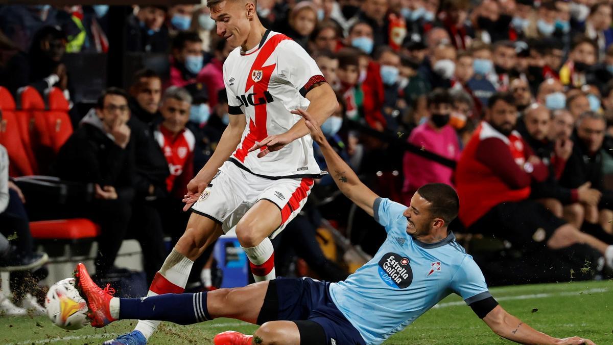 Rayo Vallecano - Celta de Vigo: el partido en imágenes