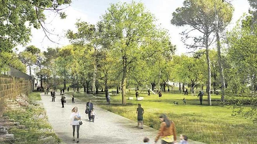 Las obras del bosque urbano del Canódromo comenzarán antes del verano