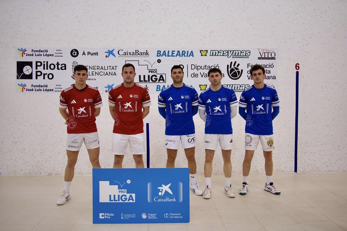 La parella i el trio juguen per estar en la final este diumenge al Trinquet de Xeraco