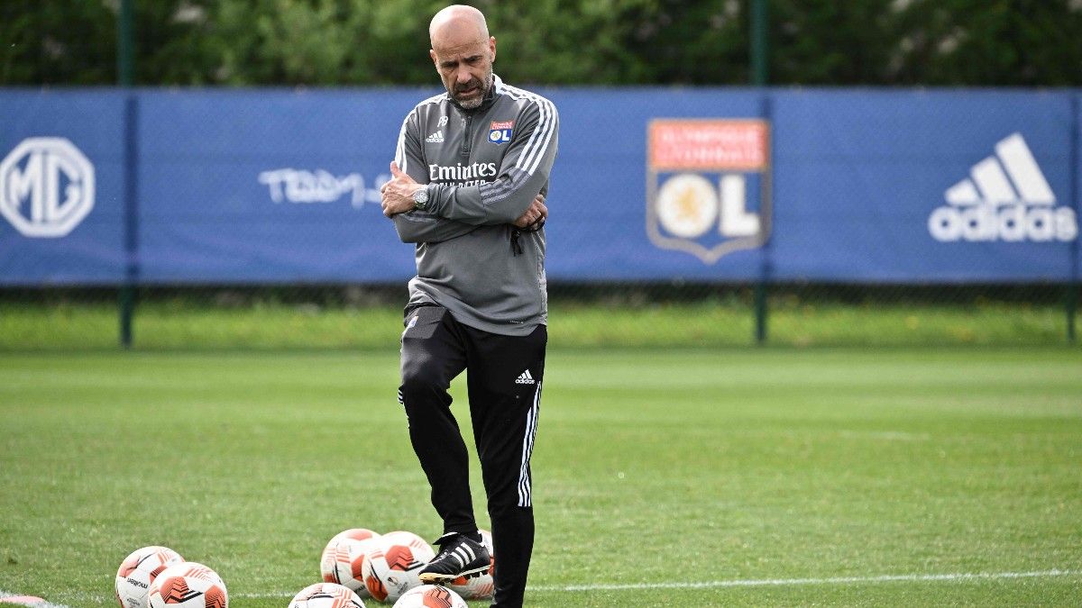 Peter Bosz, entrenador del Lyon