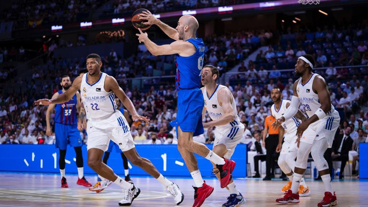 El Madrid derrotó al Barça en el tercer partido de la final