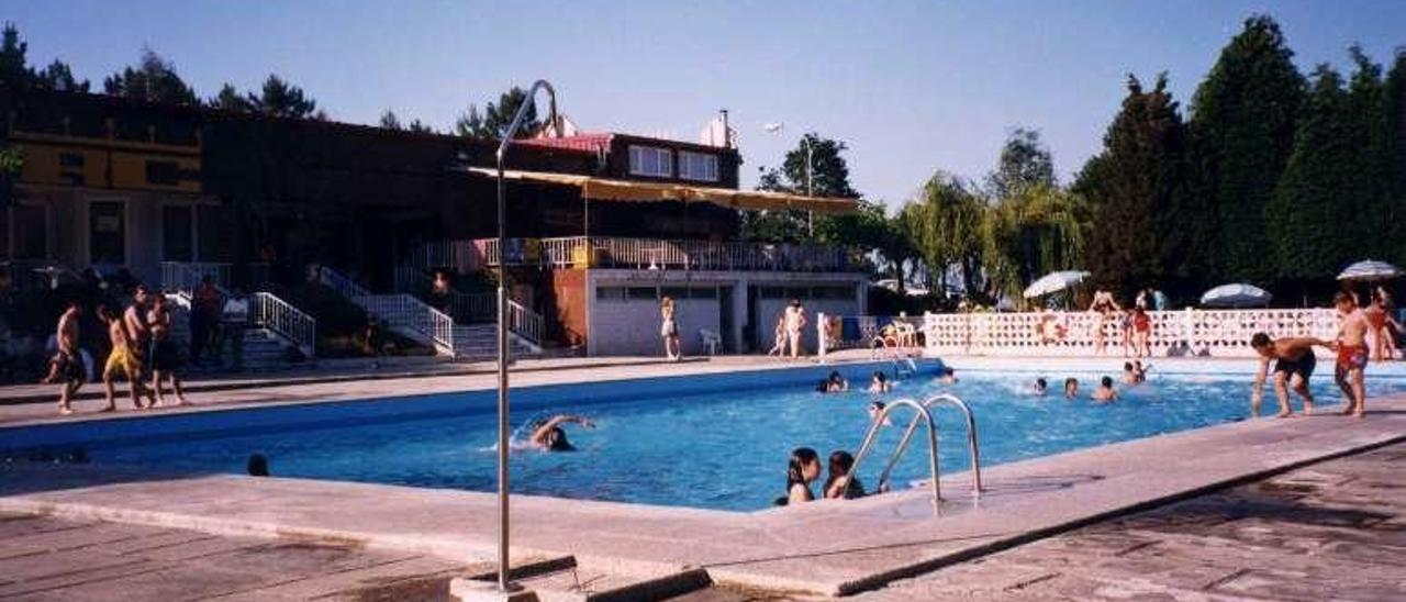 La piscina, un atractivo desde hace años.