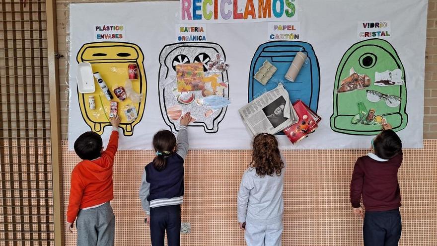 Los contenedores de basura y su importancia del reciclaje en la  conservación del medio ambiente