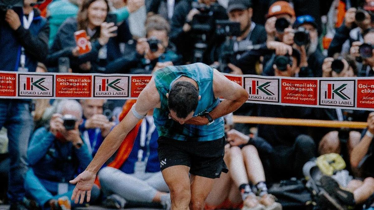 Kilian Jornet, vencedor de Zegama en 2024