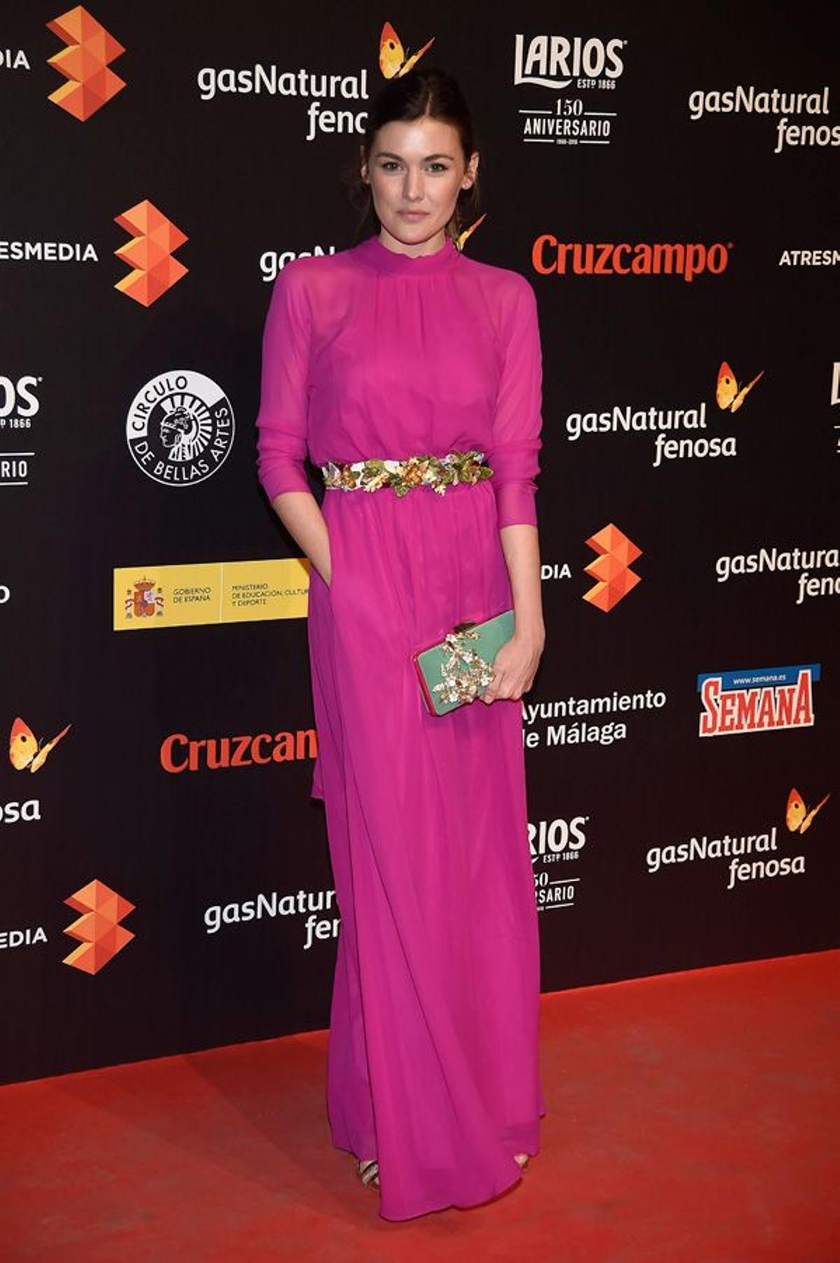 Marta Nieto en la Presentación del Festival de Cine de Málaga 2016