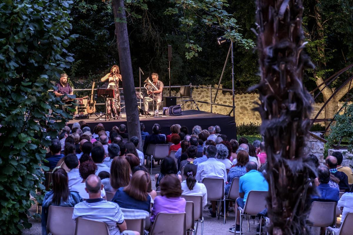 Concierto en el Jardín Rey de la Real Casa de Moneda en Segovia.