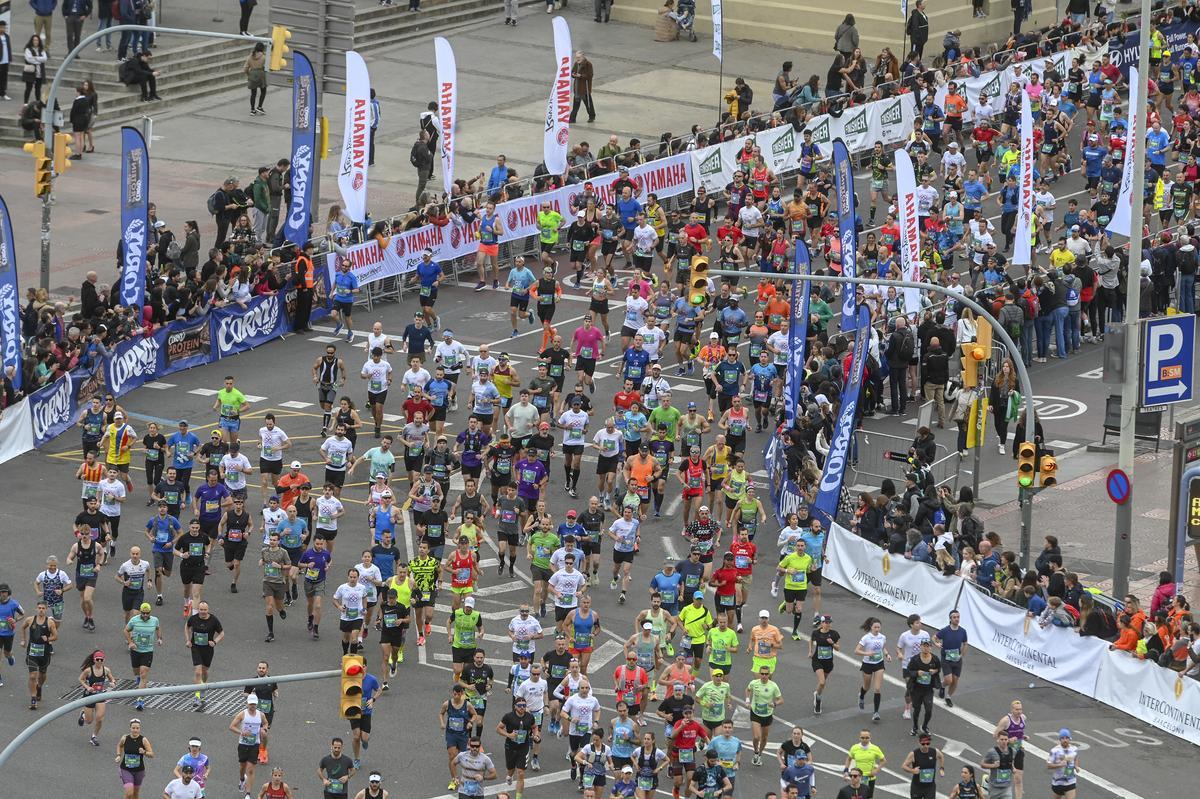 La Maratón de Barcelona 2023 en imágenes