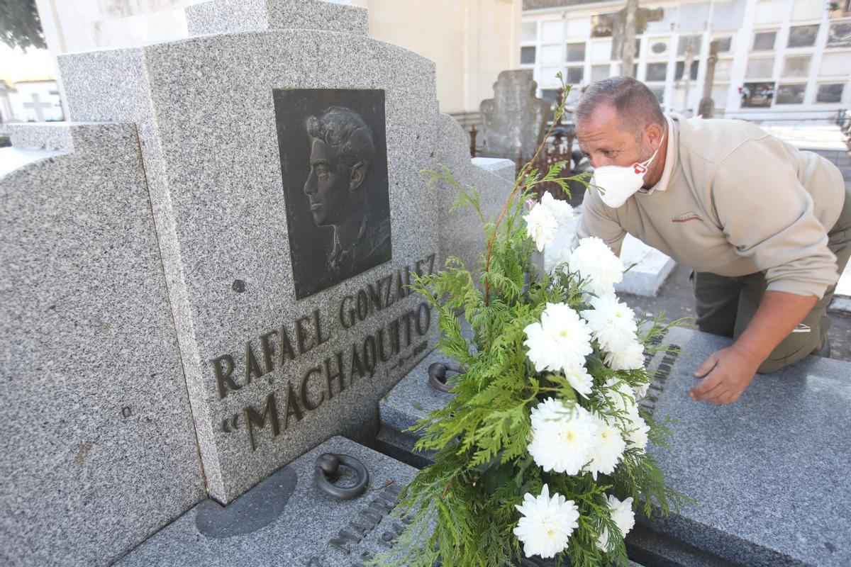 Enterramiento de Machaquito.