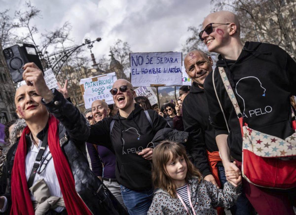 L’habitatge i Palestina irrompen en les manifestacions del 8M