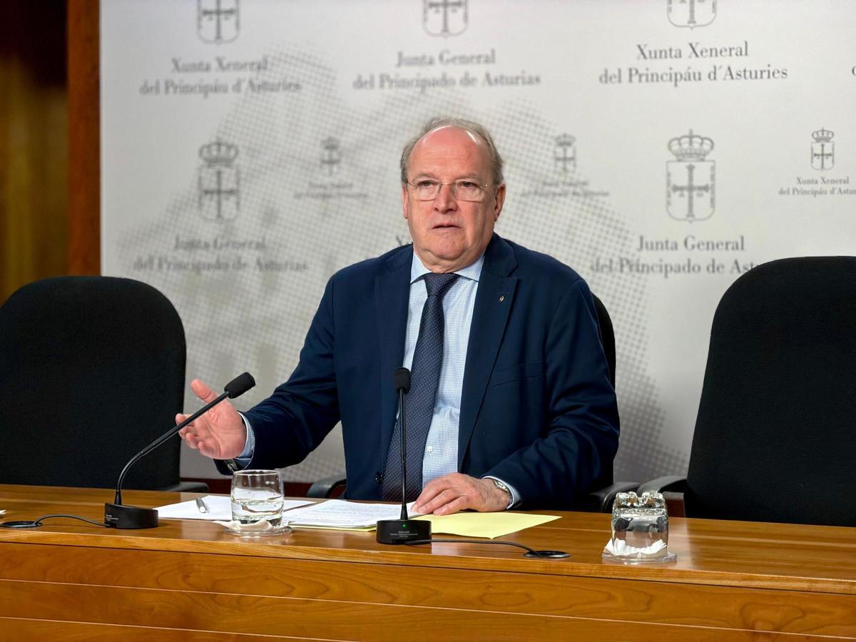 José Cuervas Mons durante la rueda de prensa.