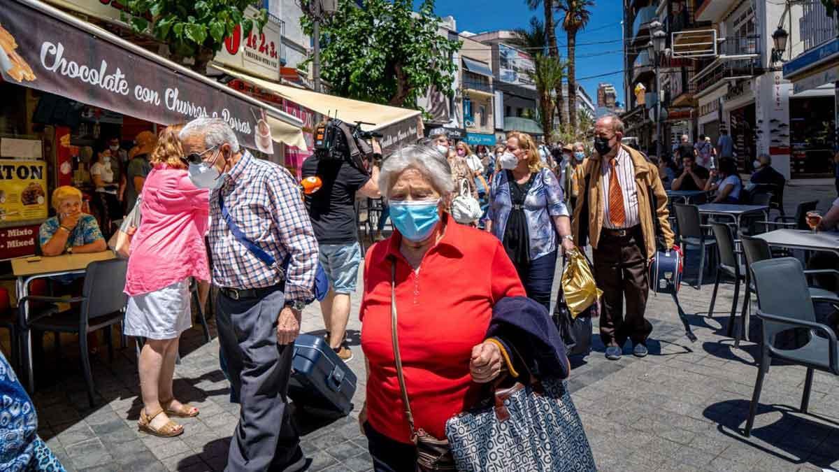 Jubilados en Benidorm