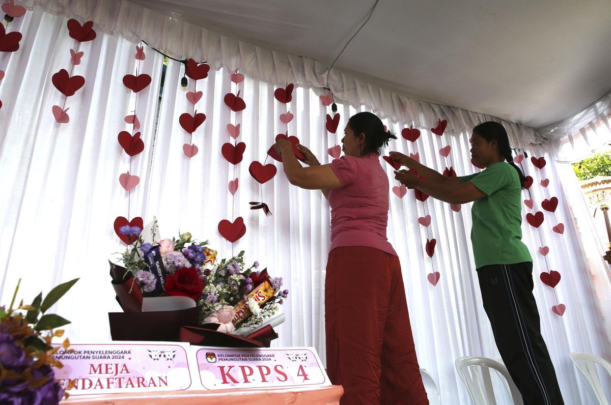 El mundo se prepara para celebrar San Valentín