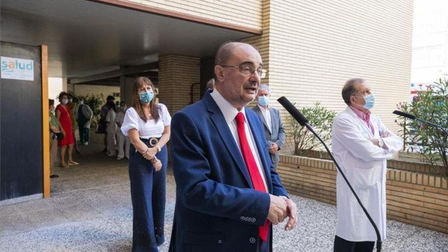 El presidente Javier Lambán, ingresado de nuevo por un problema de salud