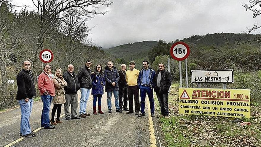 El PP pide a Diputación el arreglo de dos carreteras