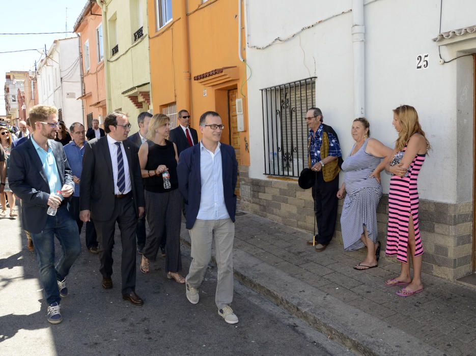 Visita de Rull al Barri de Sant Joan de Figueres