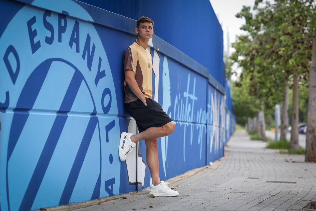 GABRIEL MOSCARDO, JUGADOR DEL RCD ESPANYOL