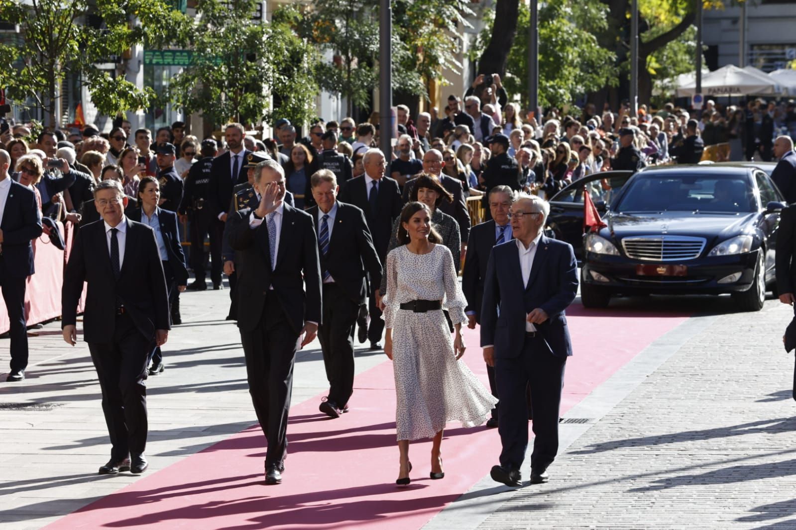 La llega de los Reyes a la Lonja de València