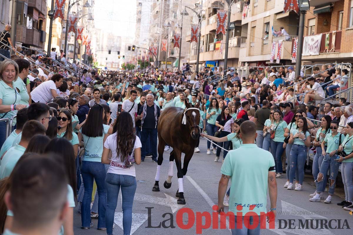 Pasacalles caballos del vino al hoyo