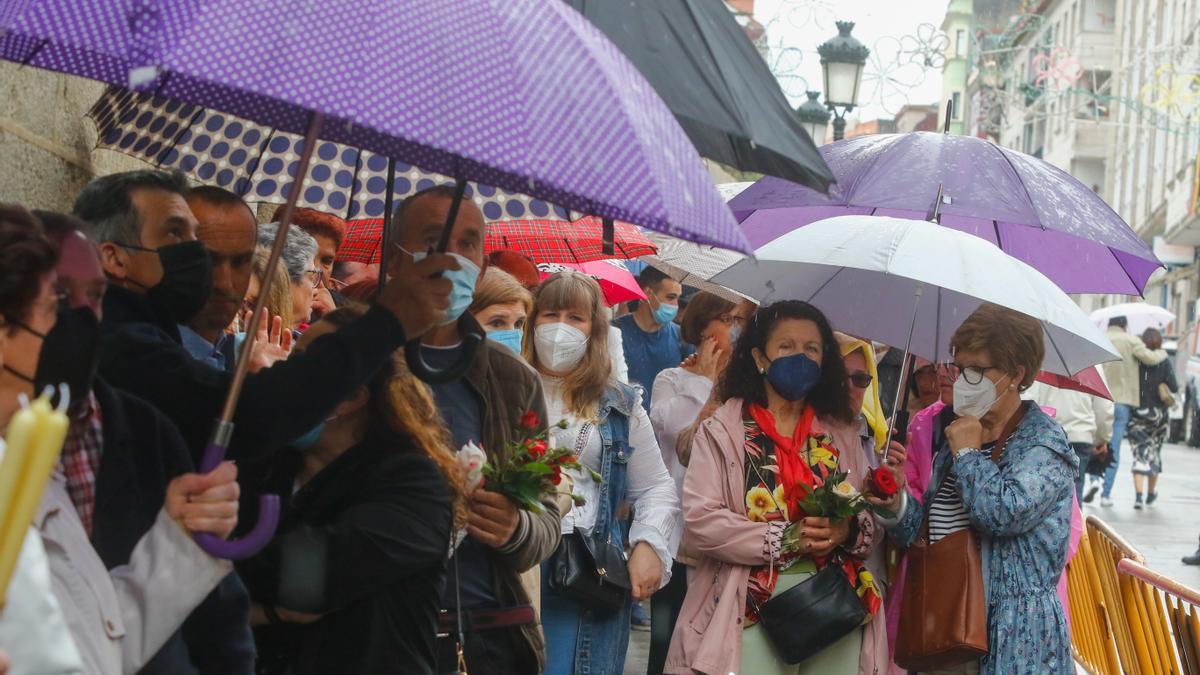 La amenaza de lluvia obligó a suspender la procesión por tercer año consecutivo