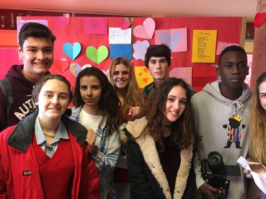 San Valentín solidario en el colegio Sant Josep Obrer