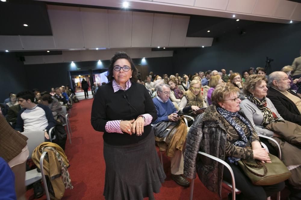 Conferencia de la epidemióloga Adonina Tardón en el Club Prensa Asturiana de La Nueva España