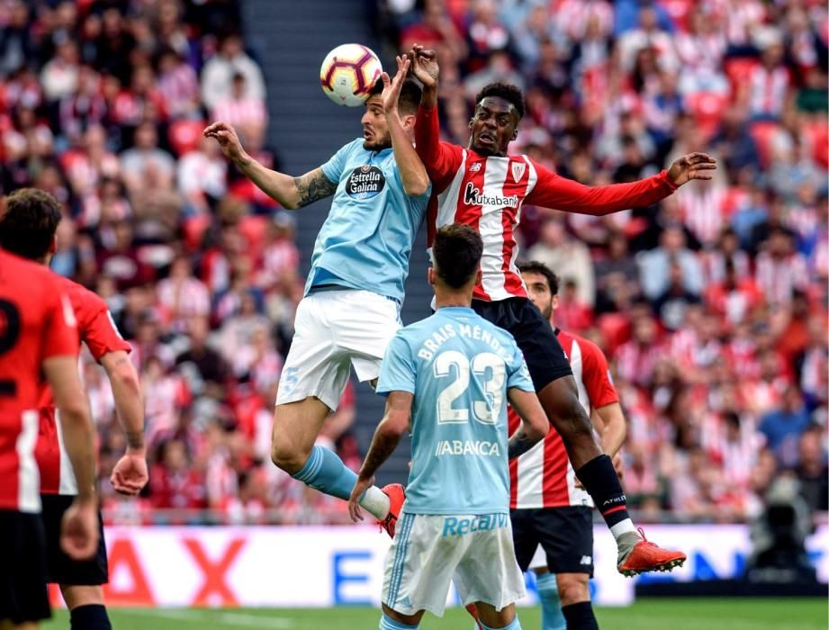 El Celta cae ante el Athletic en una jornada loca. // EFE | Javier Zorrilla