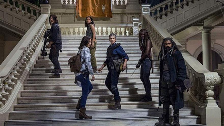 El elenco de  &#039;The Walking dead&#039;