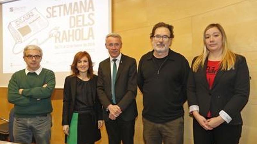 Els organitzadors de la Setmana dels Rahola, ahir