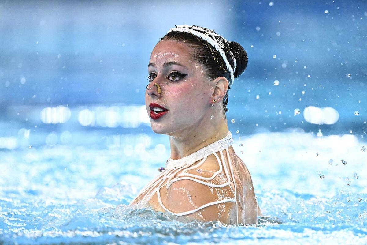 Iris Tió se lleva el oro en el solo técnico de los campeonatos de Europa de natación artística