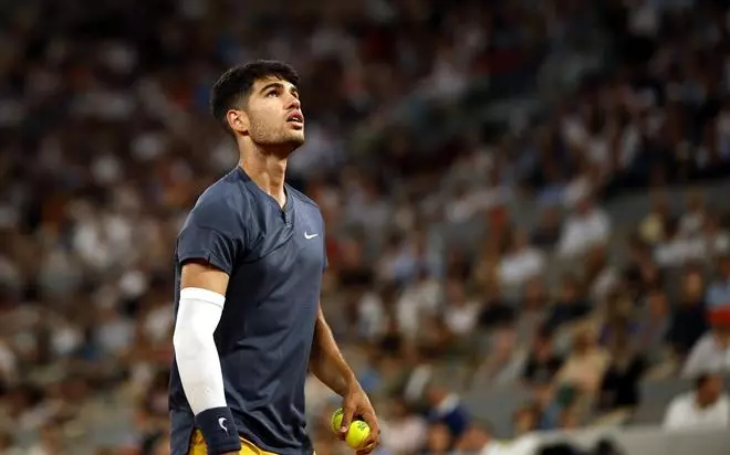 Roland Garros | Jeffrey John Wolf - Carlos Alcaraz, en imágenes