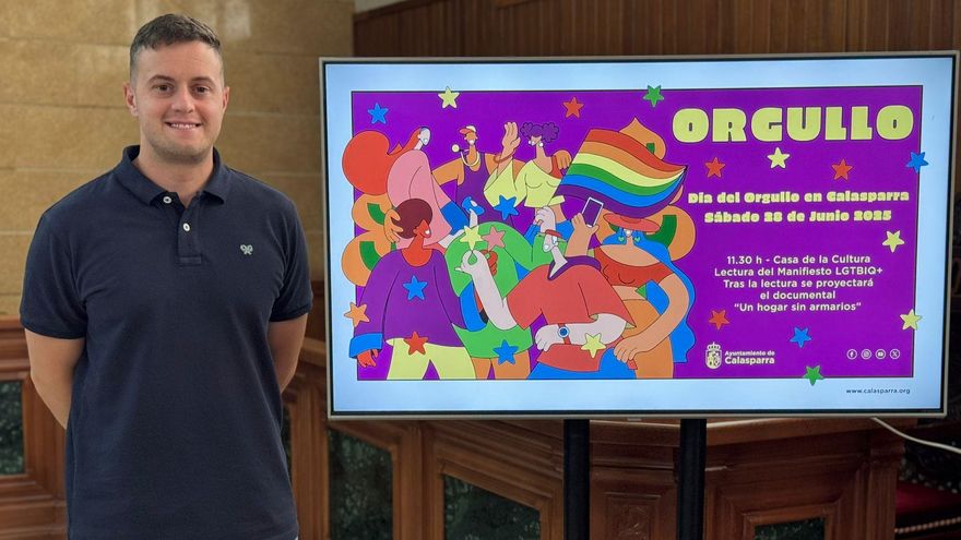 El concejal de Diversidad presentando las actividades