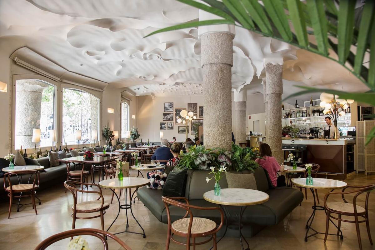 Interior del Cafè de la Pedrera