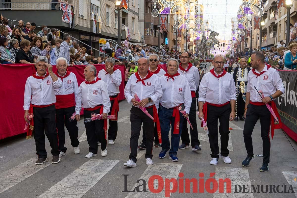 Gran desfile en Caravaca (bando Caballos del Vino)