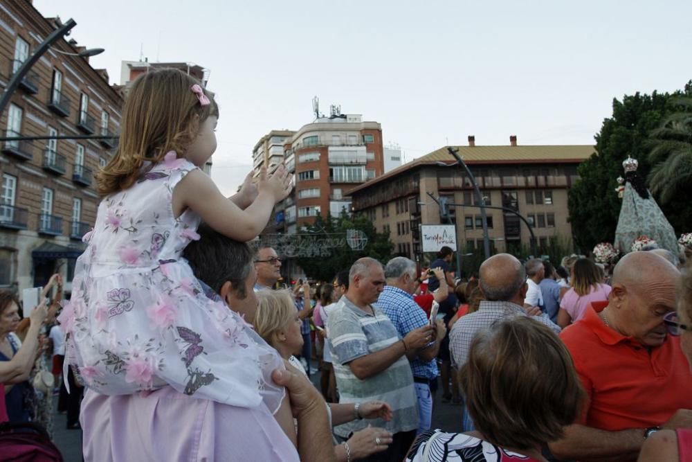 Bajada de la Virgen de la Fuensanta a Murcia