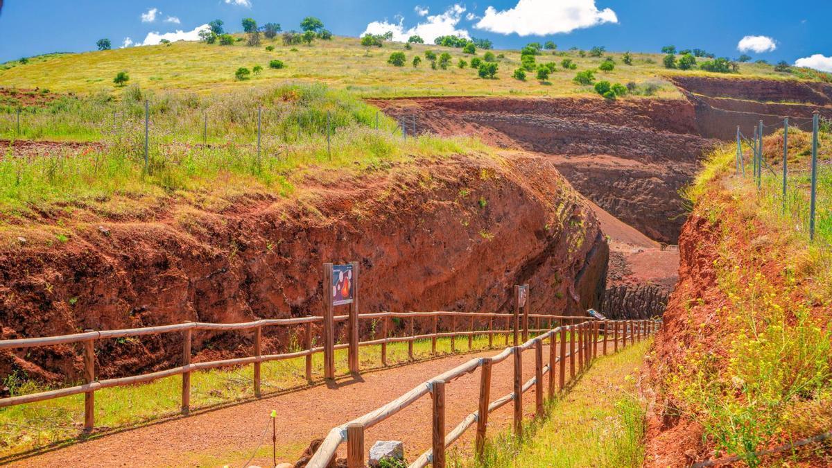 Este impresionante volcán tiene su origen en Ciudad Real.