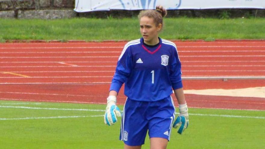 Echezarreta, plata con la selección nacional sub-16