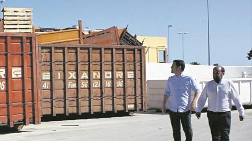 L’arribada de voluminosos es redueix notablement a l’Ecoparc de Castelló