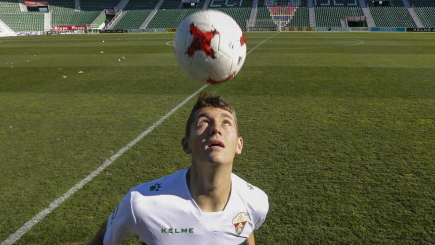 Ivan Zotko, el día de su presentación