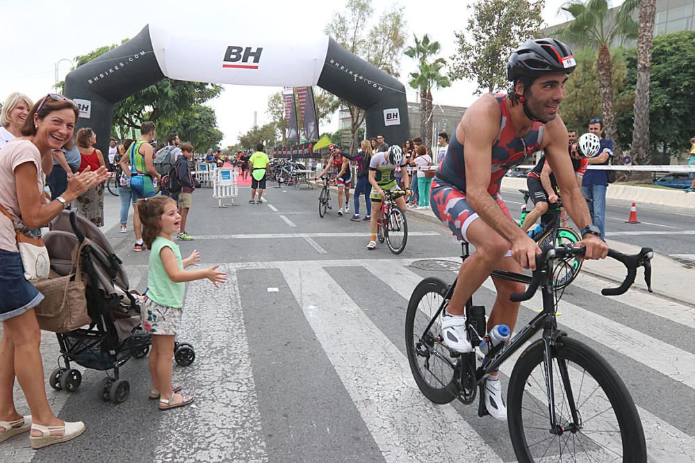 Búscate en la VIII Triatlón de Málaga