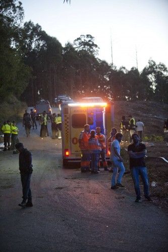 Las imágenes de la tragedia del Rally de A Coruña