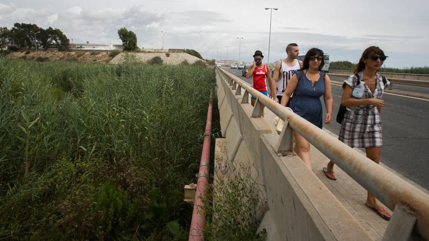Frente común para compartir la limpieza del Barranco de Agua Amarga de Alicante