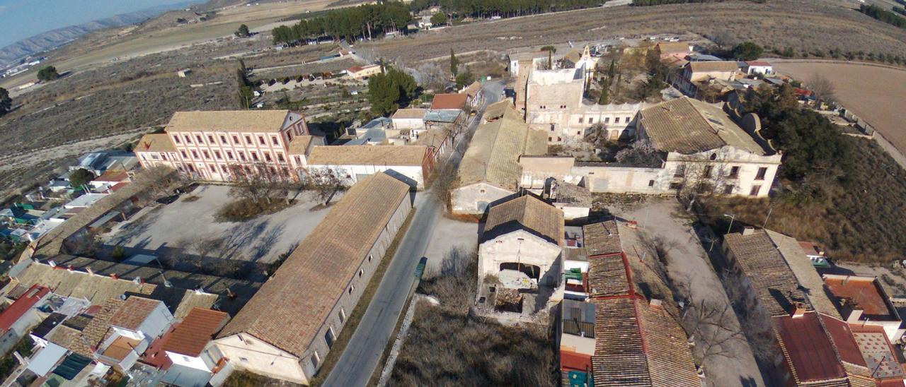 La Colonia de Santa Eulalia a vista de pájaro.