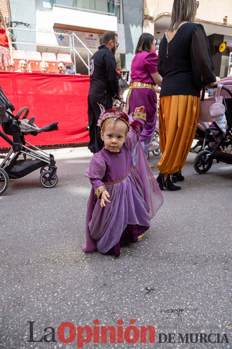 Desfile infantil del Bando Moro en las Fiestas de Caravaca