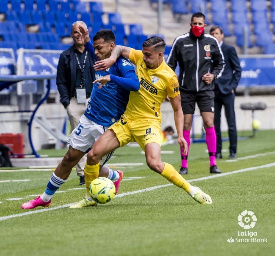 Las imágenes del Real Oviedo - Málaga CF