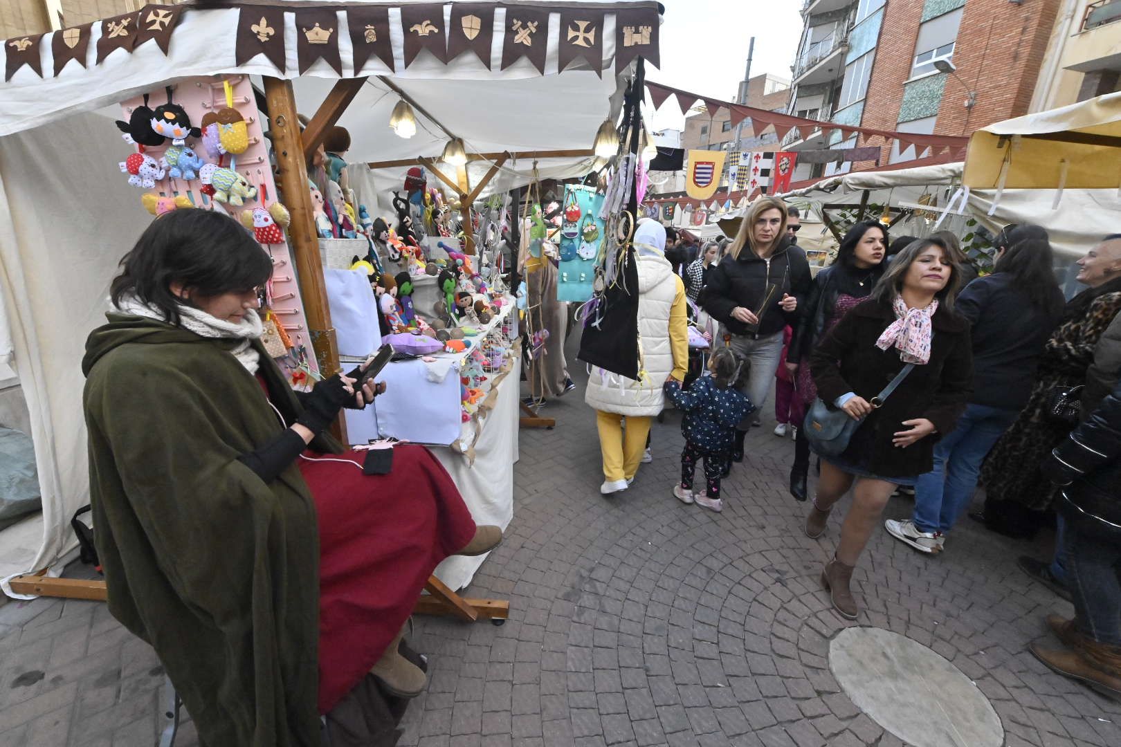 Acércate en imágenes al mercado medieval de Vila-real