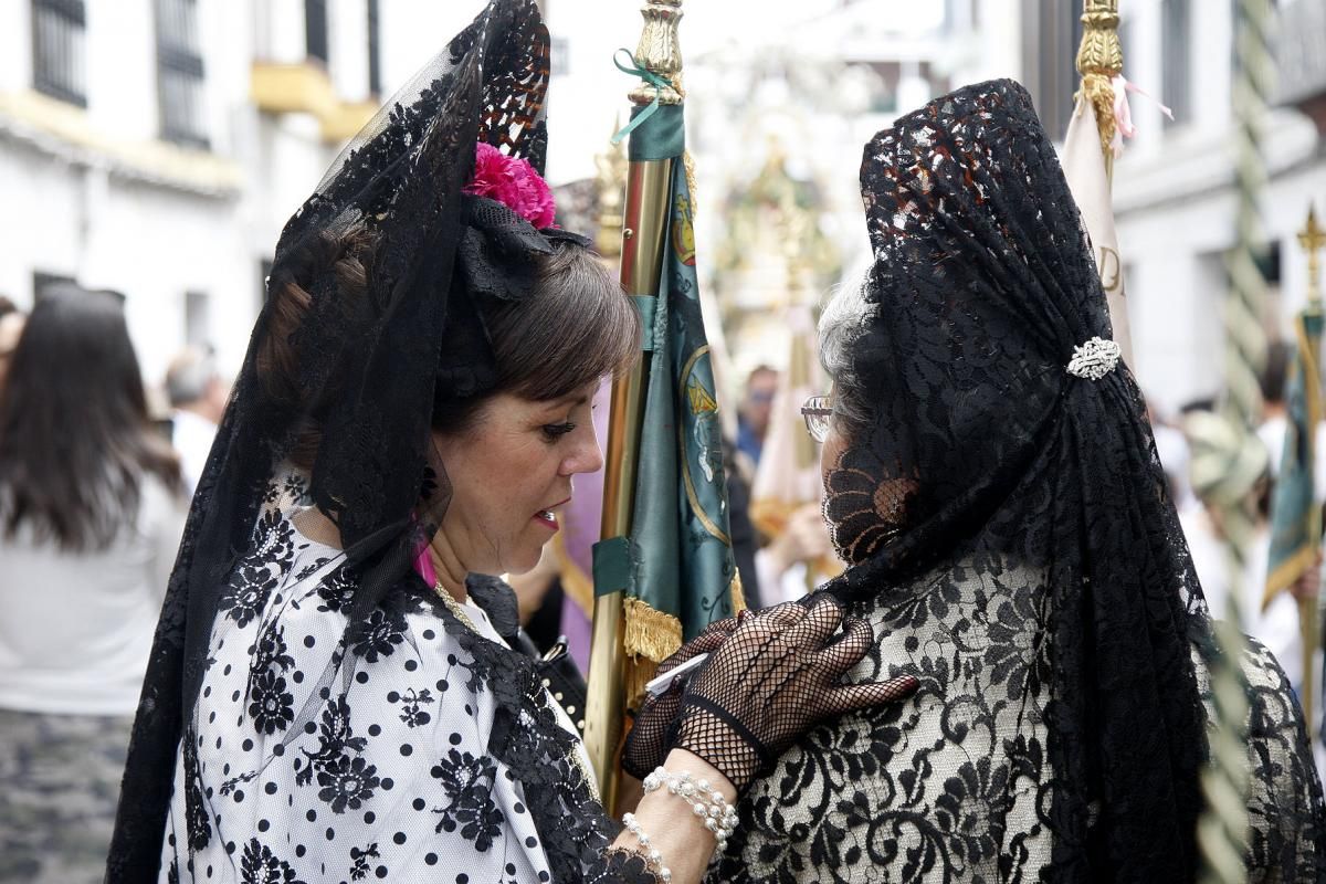 La Virgen de la Cabeza recorre las calles del casco histórico