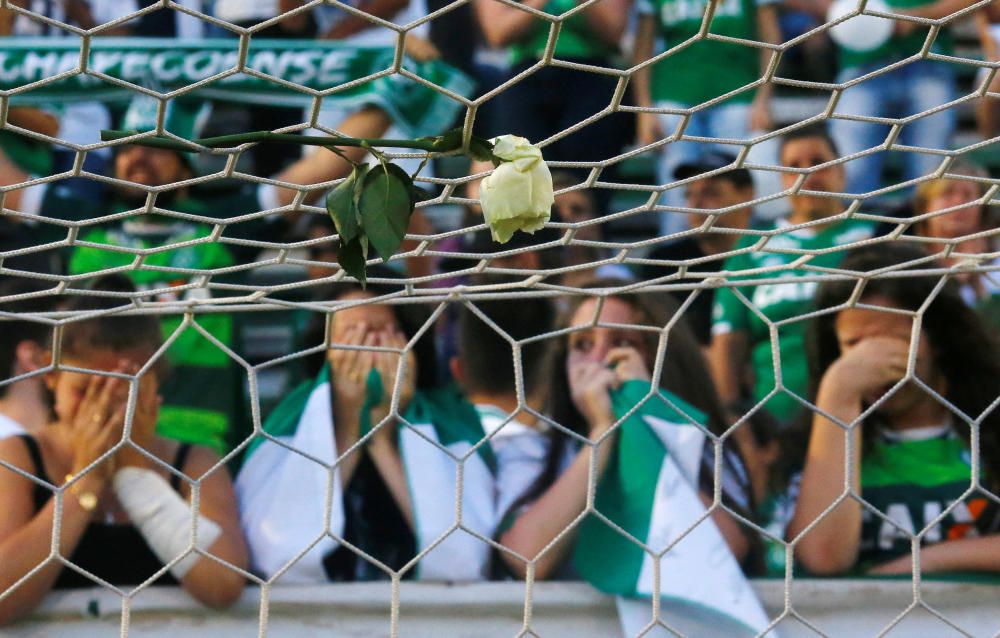 La afición del Chapecoense despide a sus héroes