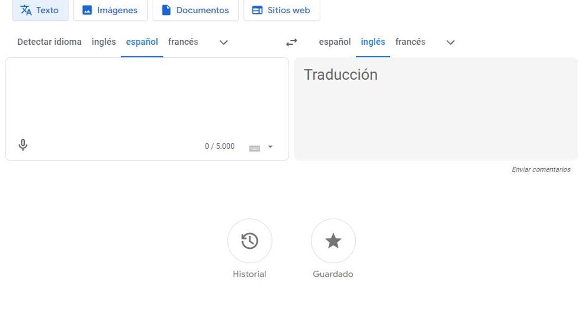 Traductor de Google